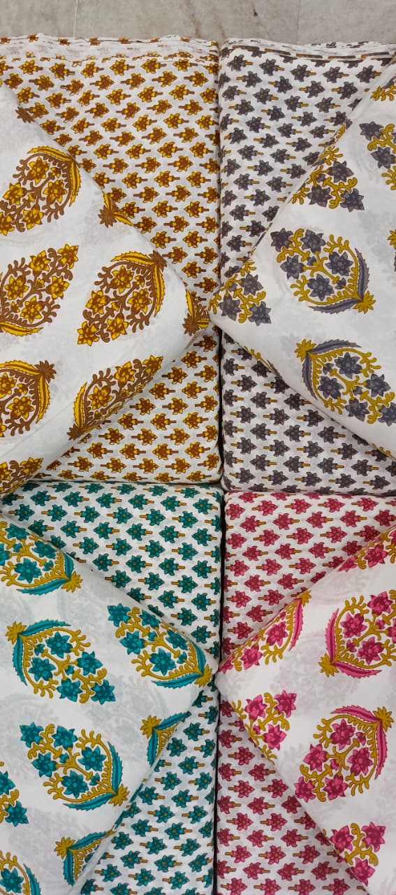 Cotton 40x40 fabric bulk wholesale Sanganer Jaipur